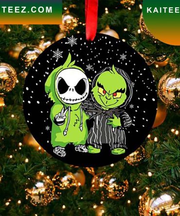 The Grinch Jack Skellington Christmas  Grinch Decorations Outdoor Ornament