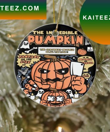 The Incredible Pumpkin Christmas Halloween Tree Decor Gift Friends Ornament