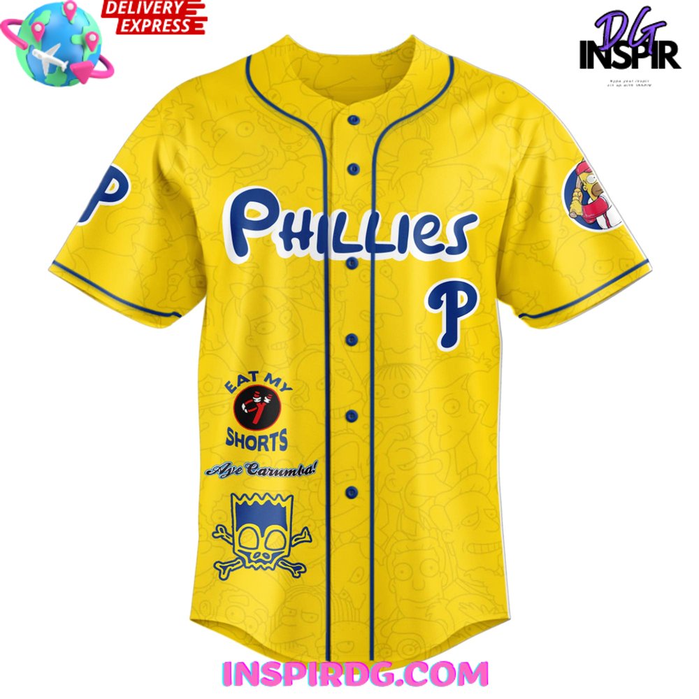 The Simpsons X Philadelphia Phillies Limited Jersey - Image 2