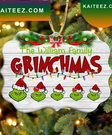 The William Family Christmas Grinch Decorations Outdoor Ornament