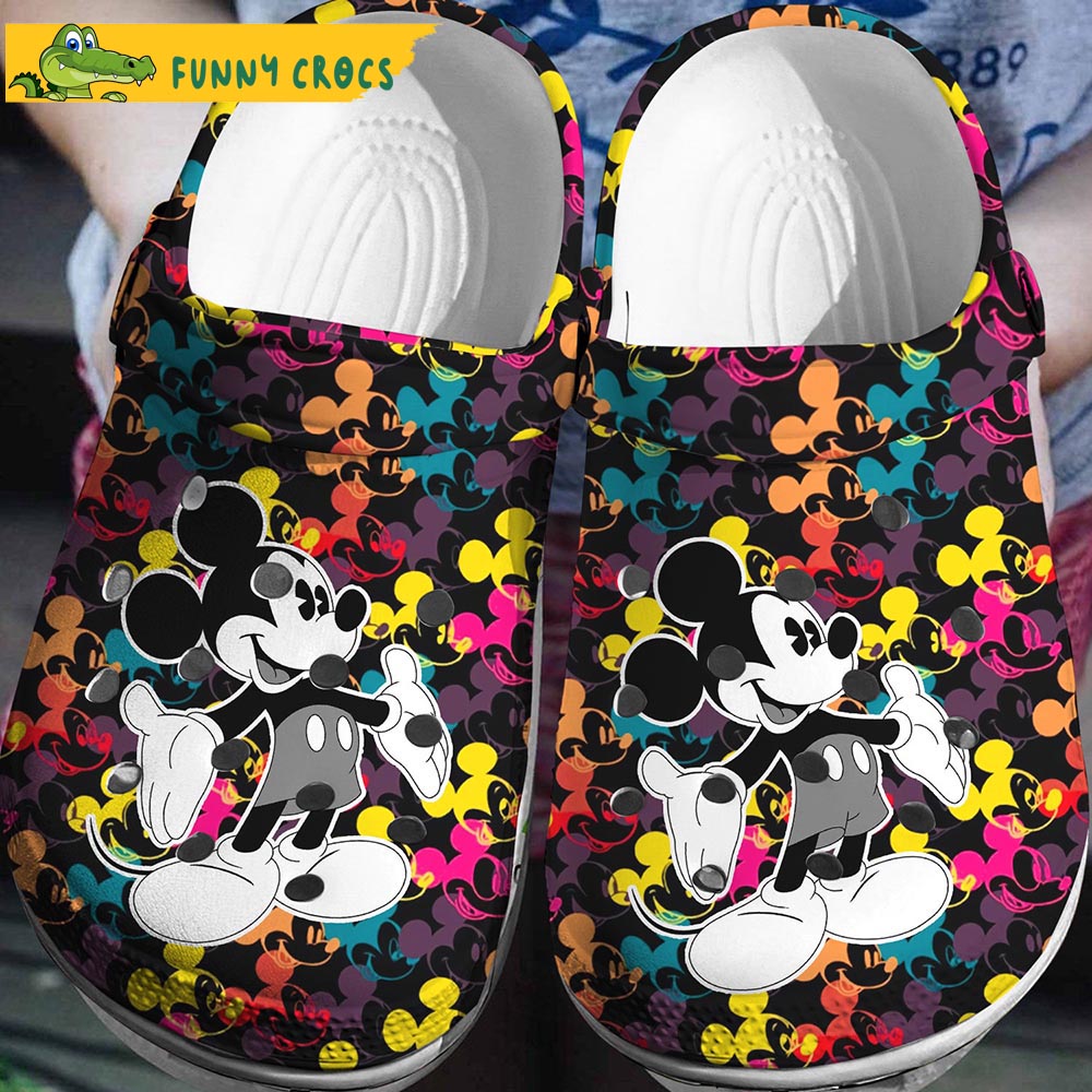 Timeless Character Mickey Mouse Crocs Clog Shoes - Discover Comfort And Style Clog Shoes Unisex Clogs Garden Shoes