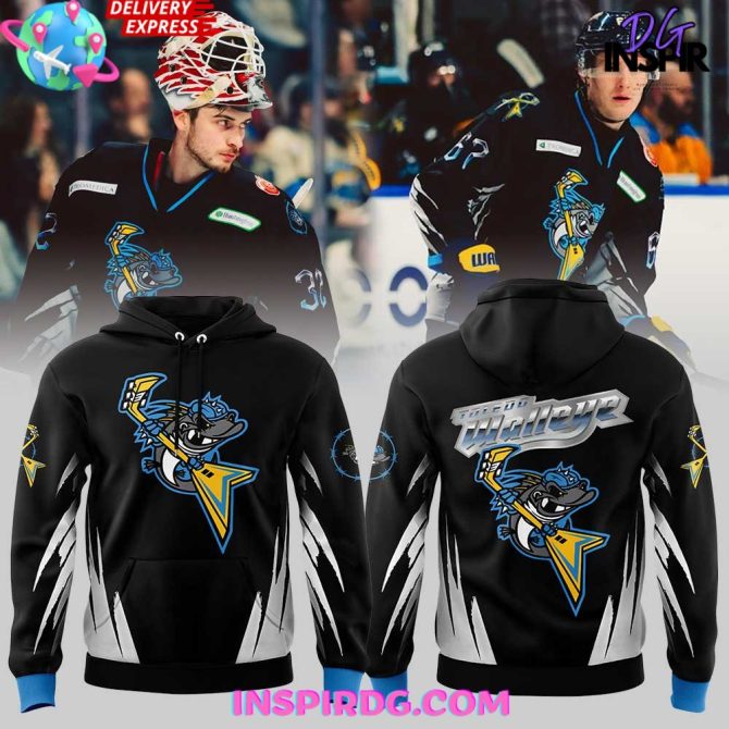 Toledo Walleye Rock The Rink Night 2025 All Over Print Hoodie