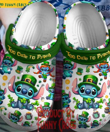 Too Cute To Pinch Happy St.Patrick'S Day Crocs - Discover Comfort And Style Clog Shoes For Family
