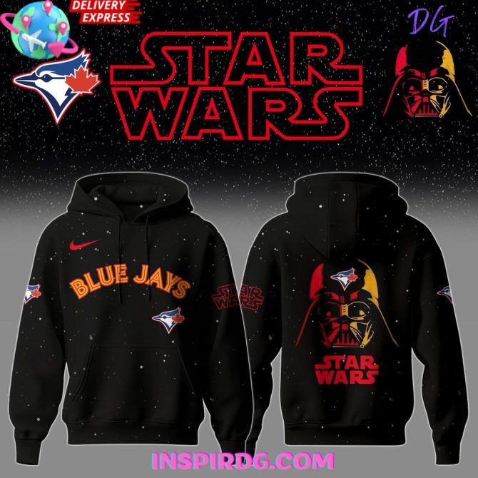 Toronto Blue Jays X Star Wars Night 2025 All Over Print Hoodie