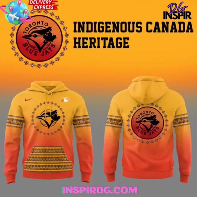 Toronto Blue Jays X Indigenous Canada Heritage 2025 All Over Print Hoodie