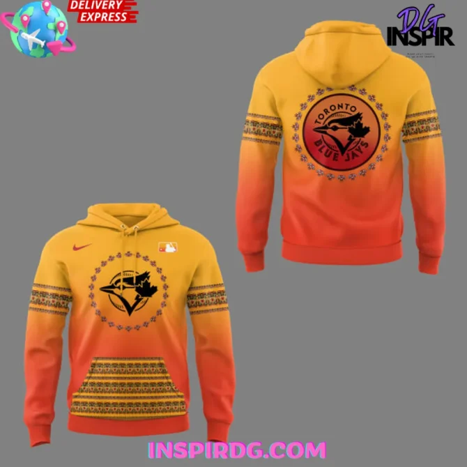 Toronto Blue Jays X Indigenous Canada Heritage 2025 All Over Print Hoodie - Image 2