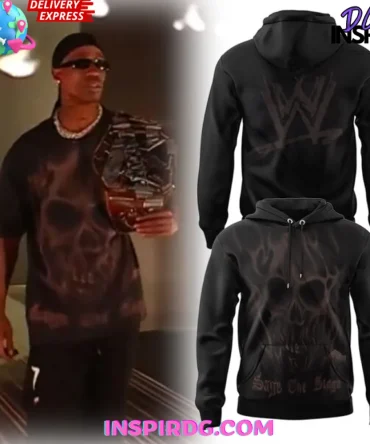 Travis Scott X Cj X Wwe Sage The Stage All Over Print Hoodie