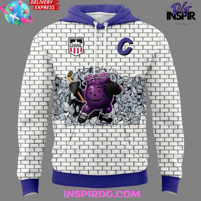 Tri City Storm Kool-Aid Night 2025 All Over Print Hoodie - Image 2