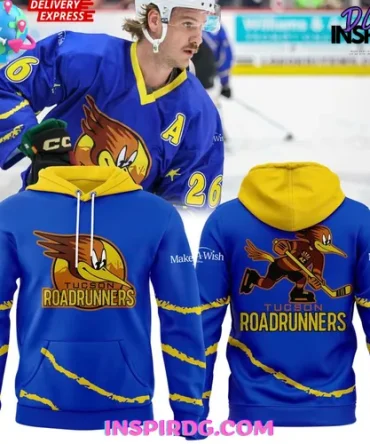 Tucson Roadrunners Make A Wish Arizona Special All Over Print Hoodie
