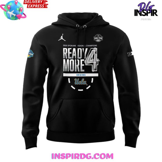 Ucla Bruins 2025 Final Four Regional Champions Locker Room All Over Print Hoodie - Image 2