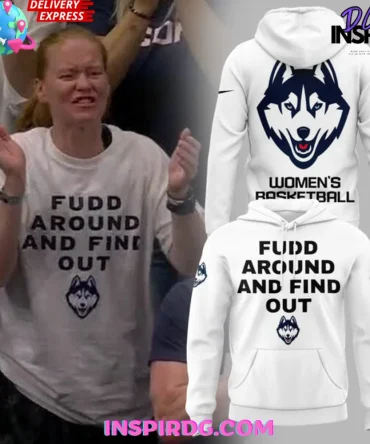Uconn Huskies Women’S Basketball "Fudd Around And Find Out" Special All Over Print Hoodie