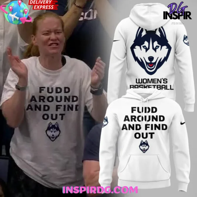 Uconn Huskies Women’S Basketball "Fudd Around And Find Out" Special All Over Print Hoodie