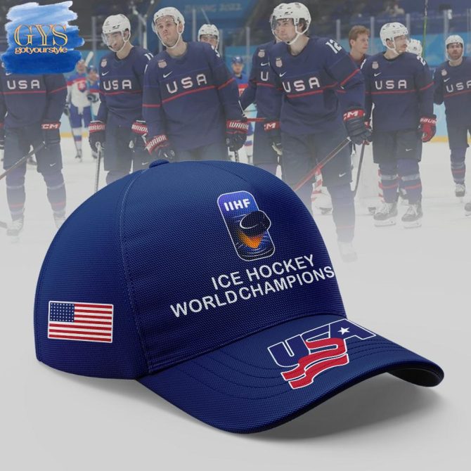 Usa Ice Hockey World Championship 2025 Cap - Image 2