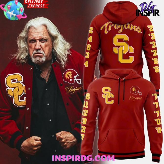 Usc Football X Rob Ryan Limited Edition All Over Print Hoodie