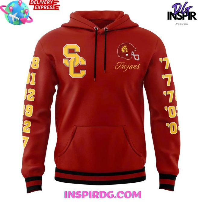 Usc Football X Rob Ryan Limited Edition All Over Print Hoodie - Image 2