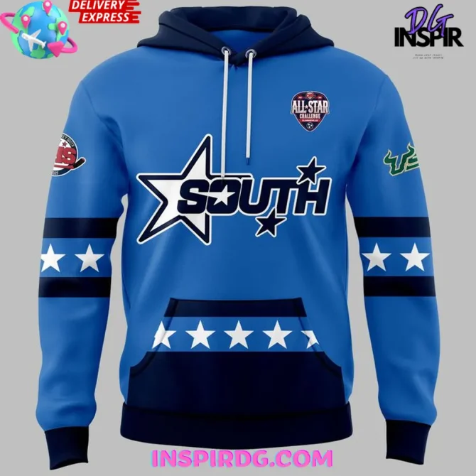 Usf Women’S Hockey Club 2025 All-Star Challenge All Over Print Hoodie - Image 2
