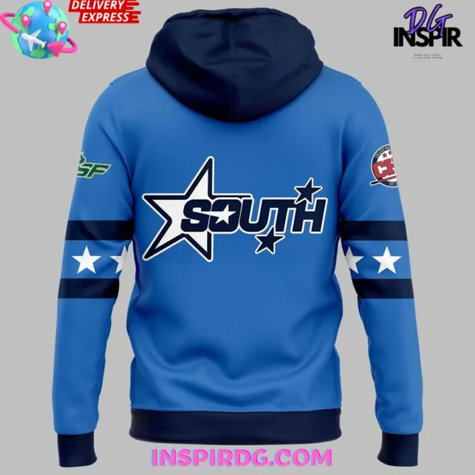 Usf Women’S Hockey Club 2025 All-Star Challenge All Over Print Hoodie - Image 3