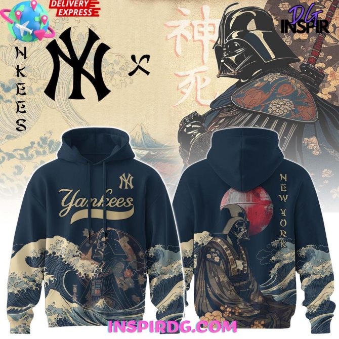 Lord Vader X New York Yankees 2025 All Over Print Hoodie