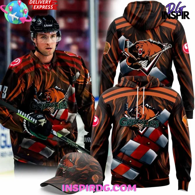 Utah Grizzlies X Galaxy 2025 All Over Print Hoodie