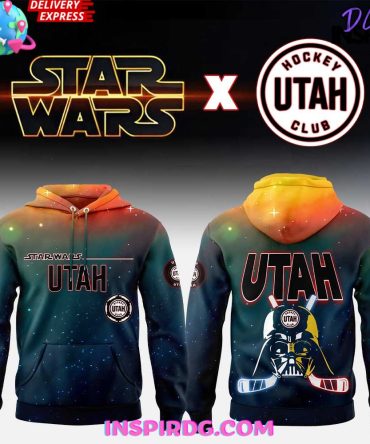 Utah Hockey Collab Star Wars 2025 Performance All Over Print Hoodie