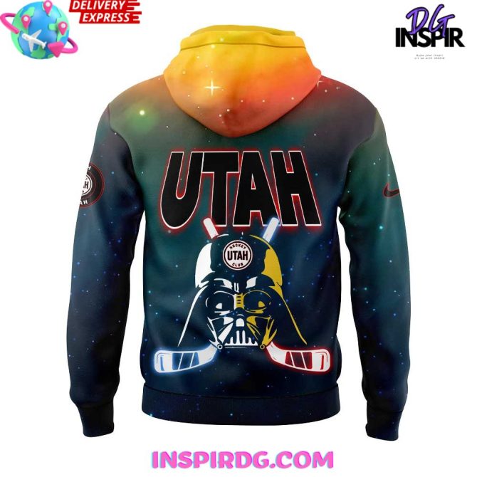 Utah Hockey Collab Star Wars 2025 Performance All Over Print Hoodie - Image 3