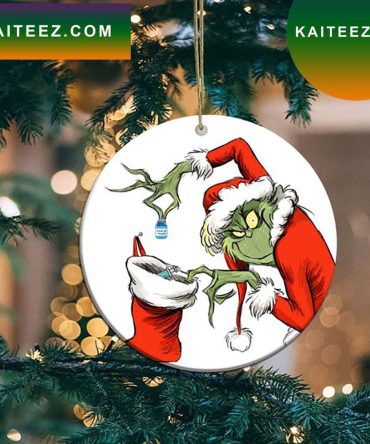 Vaccine Meaning Gift Grinch Decorations Outdoor Ornament