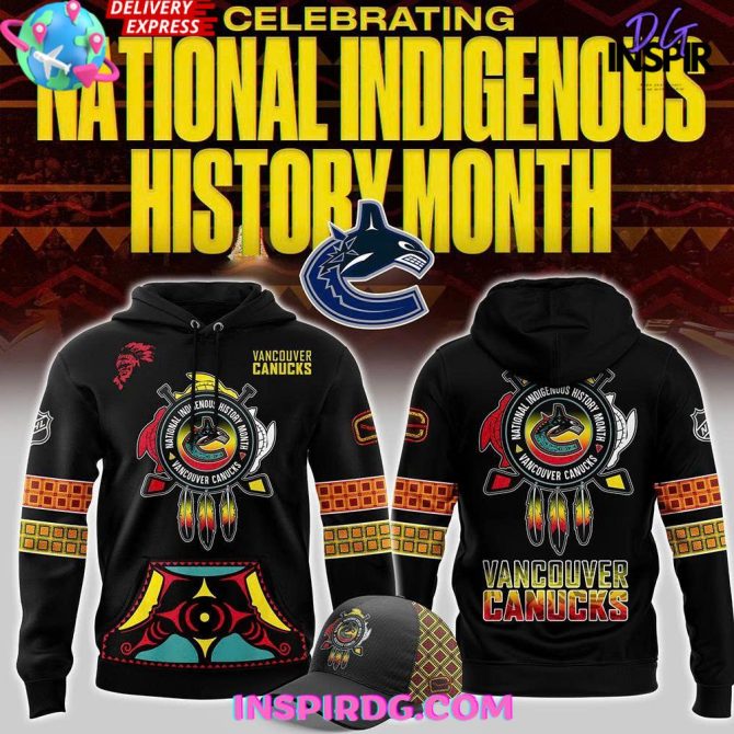 Vancouver Canucks 2025 National Indigenous History Personalized All Over Print Hoodie