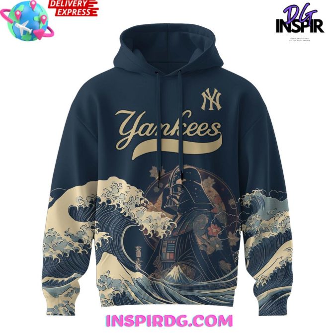 Lord Vader X New York Yankees 2025 All Over Print Hoodie - Image 2