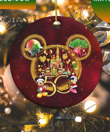 Walt Disney World 50Th Anniversary Home Decor Ornament