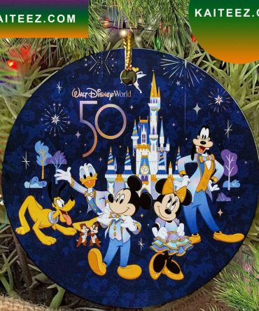 Walt Disney World 50Th Anniversary Ornament