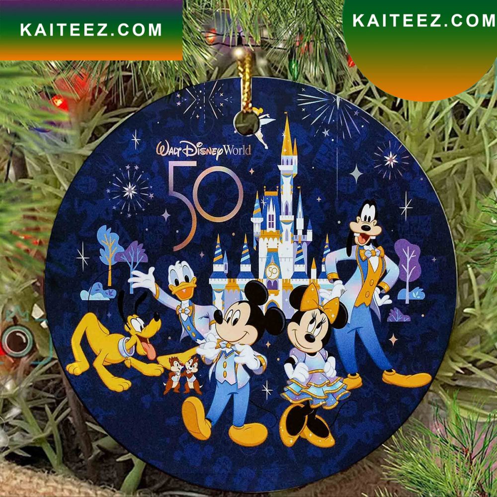 Walt Disney World 50Th Anniversary Ornament