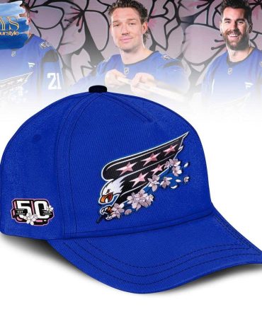 Washington Capitals 2025 Cherry Blossom Cap
