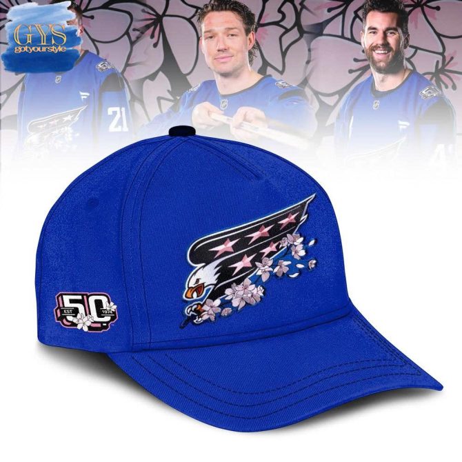 Washington Capitals 2025 Cherry Blossom Cap