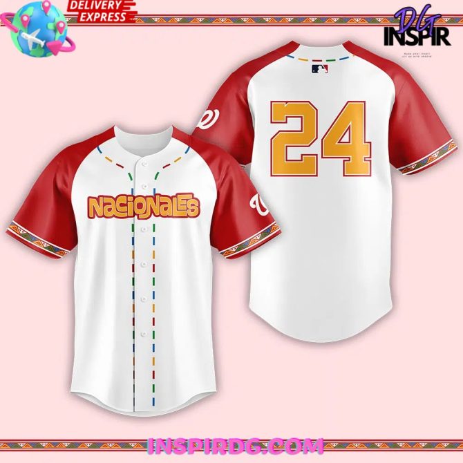 Washington Nationals Hispanic Heritage Day 2024 Baseball Jersey - Image 2
