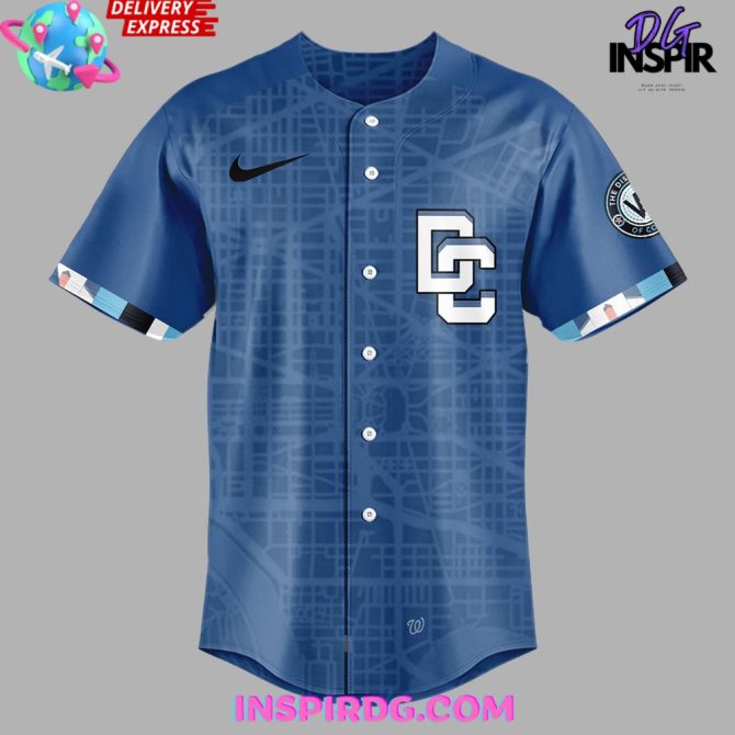 Washington Nationals Nike 2025 City Connect Limited Jersey - Image 2