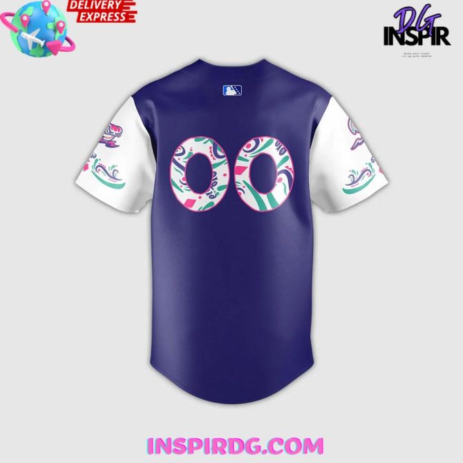 West Michigan Whitecaps 2025 Calaveras De West Michigan Baseball Jersey - Image 3