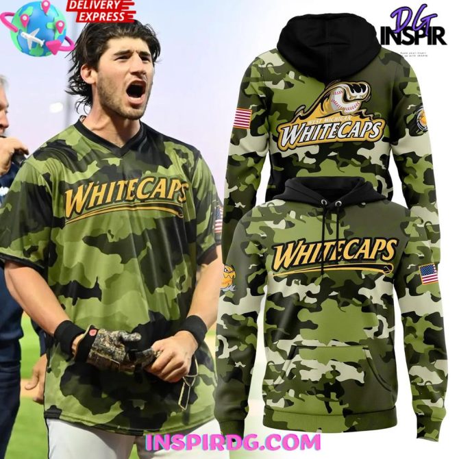 West Michigan Whitecaps Memorial Day 2025 All Over Print Hoodie