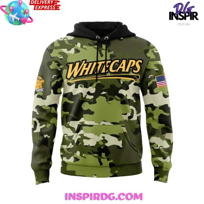 West Michigan Whitecaps Memorial Day 2025 All Over Print Hoodie - Image 2