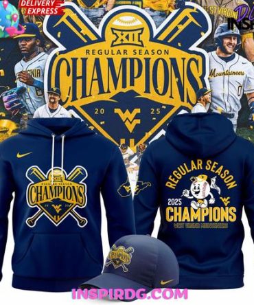 West Virginia Mountaineers Regular Season 2025 Special All Over Print Hoodie