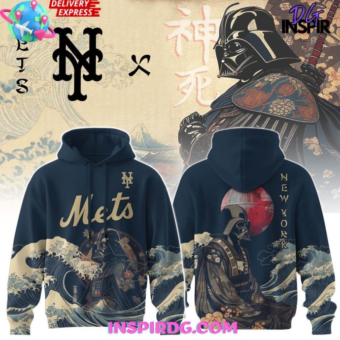 Lord Vader X New York Mets 2025 All Over Print Hoodie
