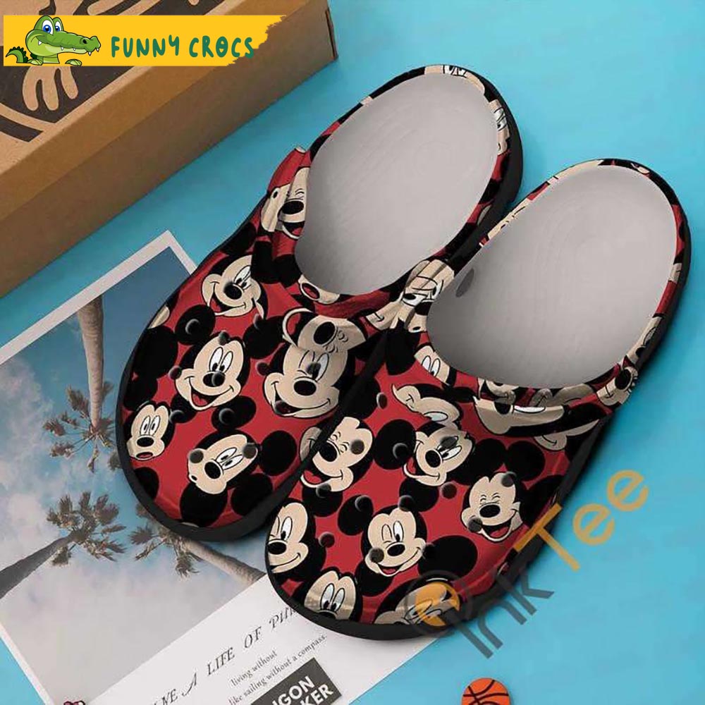 Women Mickey Mouse Crocs - Discover Comfort And Style Clog Shoes Unisex Clogs Garden Shoes