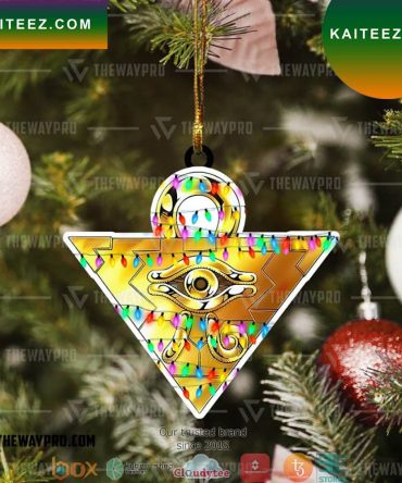 Yu Gi Oh Millennium Puzzle Christmas Ornament