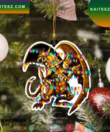 Yu Gi Oh The Winged Dragon Of Ra Christmas Ornament