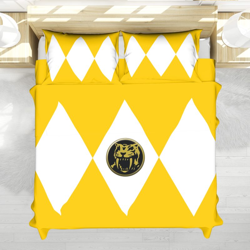Yellow Ranger Mighty Morphin Power Rangers Bedding Set - Image 5