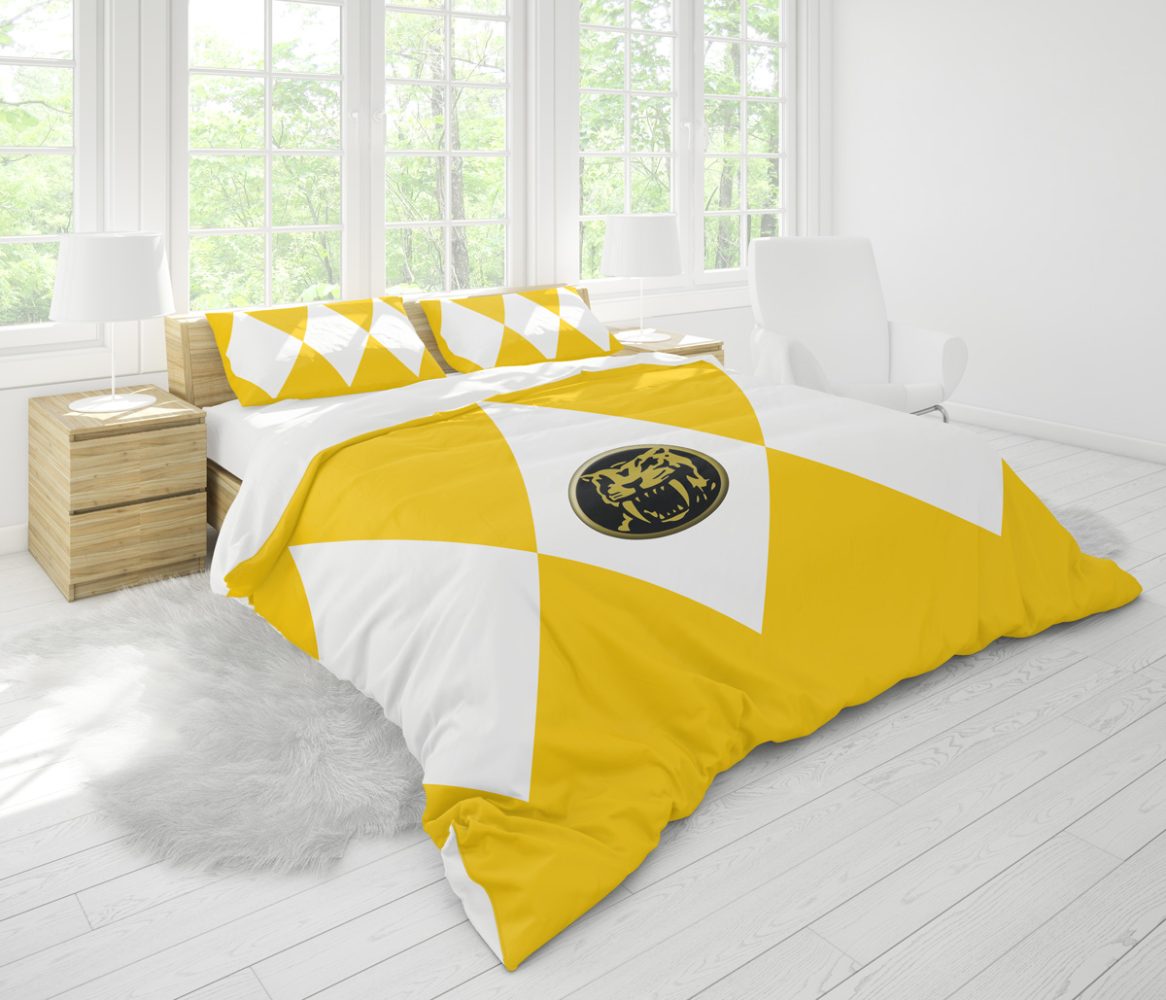 Yellow Ranger Mighty Morphin Power Rangers Bedding Set - Image 3
