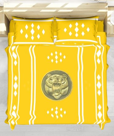 Yellow Ranger Ninjetti Rangers Bedding Set