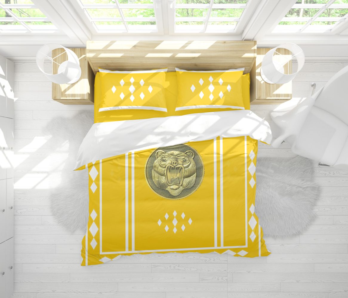 Yellow Ranger Ninjetti Rangers Bedding Set - Image 2