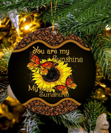 You Are My Sunshine My Only Sunshine Ceramic Ornament Perfect Gift For Holiday