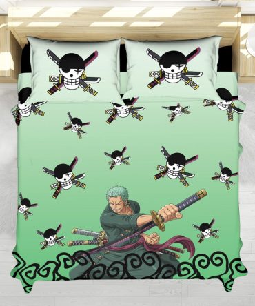 Zoro One Piece Bedding Set