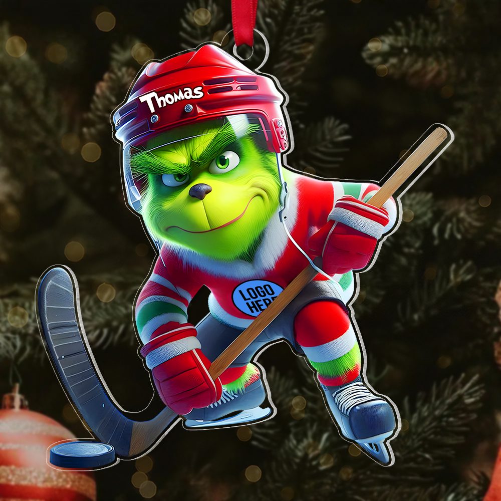 Personalized Gifts For Ice Hockey Lovers Christmas Ornament 05Ohpu071124 - Image 7